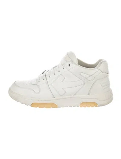 Pre-owned Off-white Out Of Office Sneakers In White