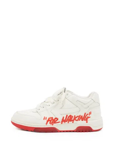 Pre-owned Off-white Out Of Office Sneakers In White