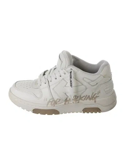 Pre-owned Off-white Out Of Office Sneakers In White