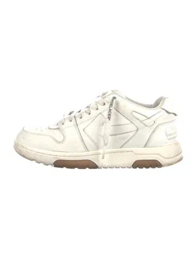 Pre-owned Off-white Out Of Office Sneakers In White