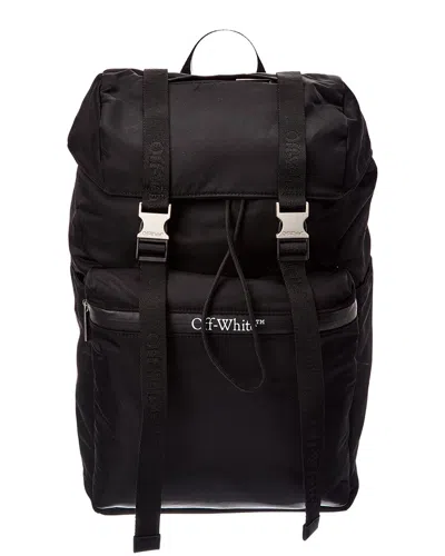 Off-white ™ Outdoor Flap Backpack In Black
