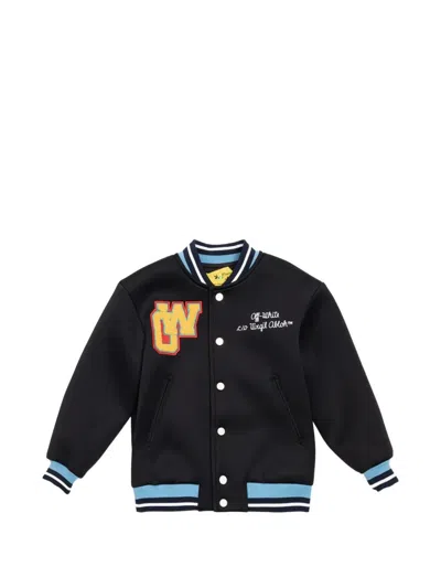 Off-white Kids Jacket Kids Color Black