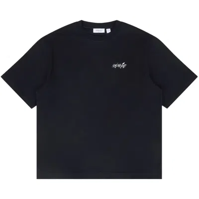 Pre-owned Off-white Paint Splatter Arrow Diag Fit Tee 'black' | Men's Size M