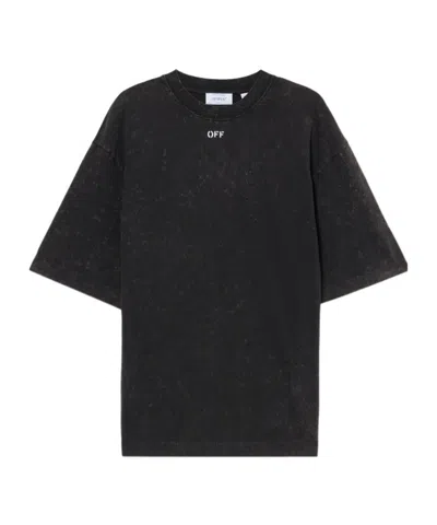 Off-white Paint-splatter Arrow T-shirt