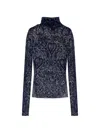 Off-white Paisley-pattern Top In Blue