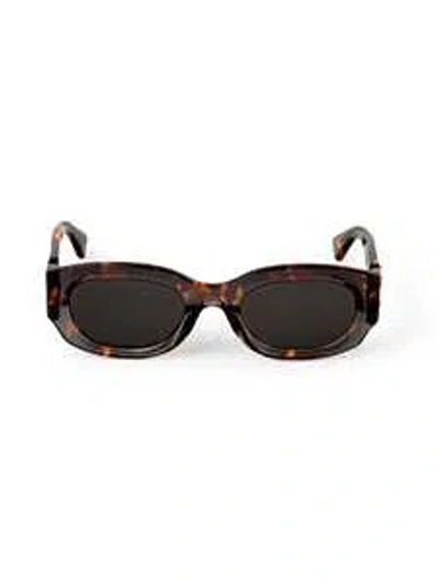 Off-white Palmer Sunglasses With Comfortable Fit And Stylish Design In Orange