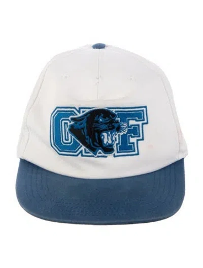 Pre-owned Off-white Panther Baseball Cap Os In Blue