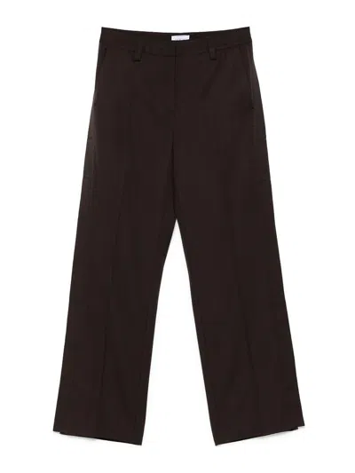 Off-white Pants In Brown