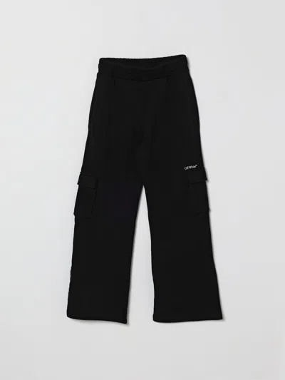 Off-white Pants  Kids Kids Color Black