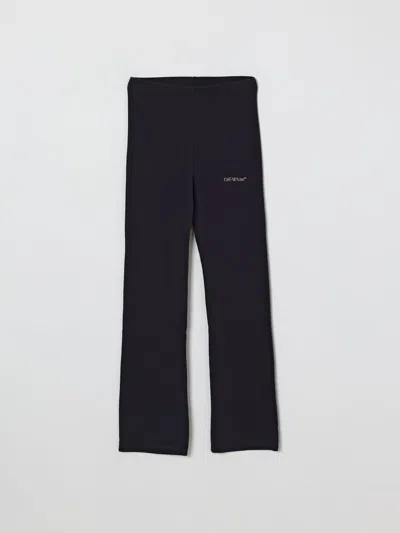 Off-white パンツ  Kids ボーイ カラー ブルー In Blue