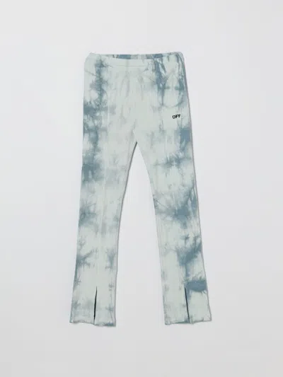Off-white Pants  Kids Kids Color Blue