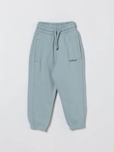 Off-white Pants  Kids Kids Color Blue