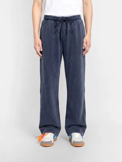 Off-white Pants Men  In Blue