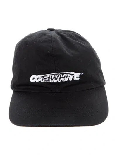 Pre-owned Off-white Pivot Baseball Cap In Black