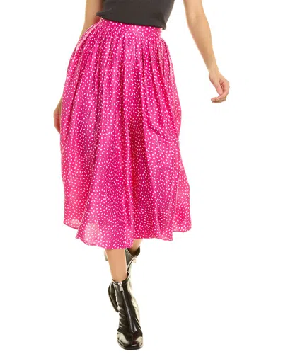 Off-white ™ Pleated A-line Skirt