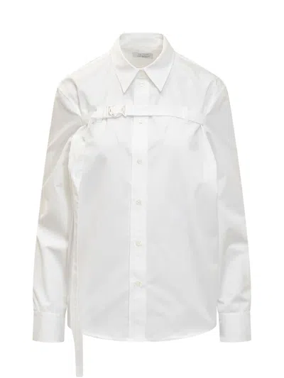 Off-white Poplin Mini Buckle Shirt