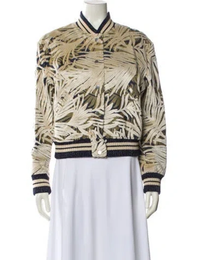 Pre-owned Off-white Printed Jacket W/ Tags In Neutral