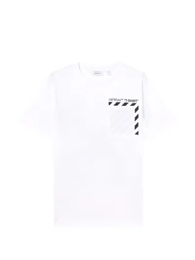 Off-white Printed T-shirt In White