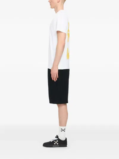Off-white Printed T-shirt In White