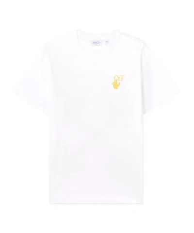 Off-white Printed T-shirt In White