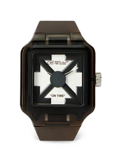 Off-white Proto 01 Squared 45mm Watch In Pink