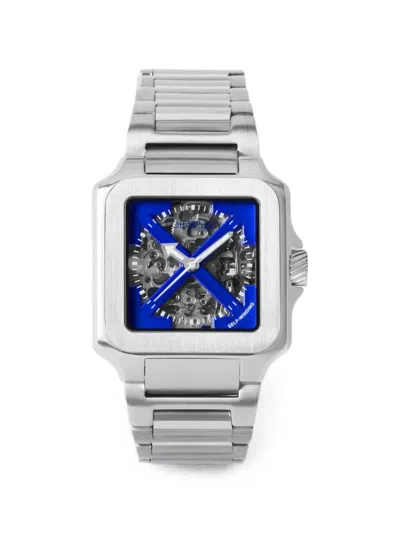 Off-white Proto Auto 46.5mm Watch In Blue