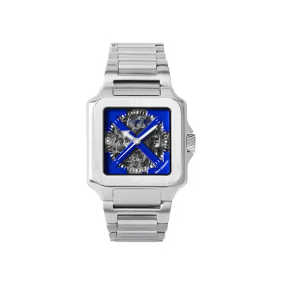 Pre-owned Off-white Proto Auto Bracelet Watch 'stainless Steel' | Silver | Men's Size Onesize