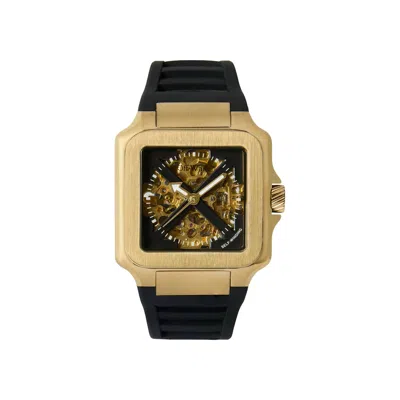 Pre-owned Off-white Proto Auto Silicone Watch 'gold' | Men's Size Onesize