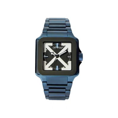 Pre-owned Off-white Proto Layer Bracelet Watch 'blue' | Men's Size Onesize