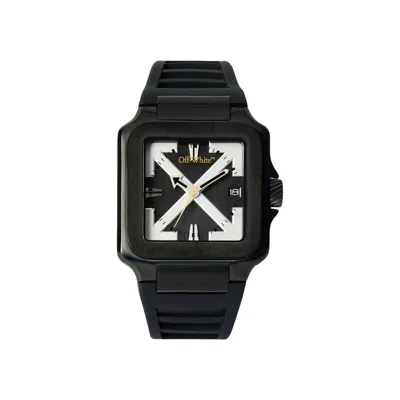 Pre-owned Off-white Proto Layer Silicone Watch 'black' | Men's Size Onesize