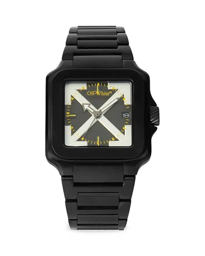 Off-white Proto Layer Watch, 38mm X 47mm In Black