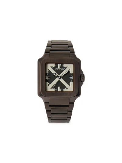Off-white Proto Layer Watch In Brown