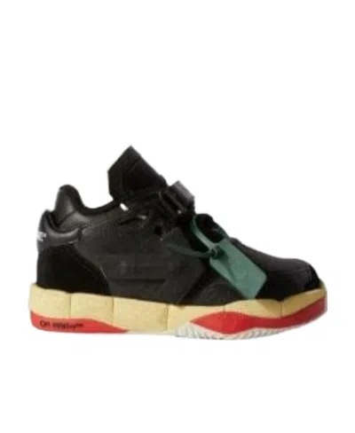 Off-white Puzzle Couture Low-top Sneakers In Black