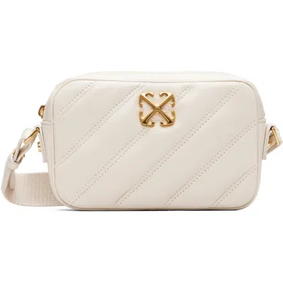 Off-white Quilting Camera Bag In Brown