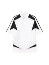 Off-white Race Logo Panel Shirt In White