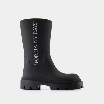 Off-white Reboot Rainy Days Sneakers In Black