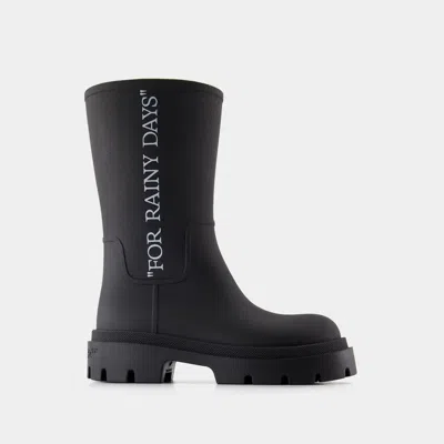 Off-white Reboot Rainy Days Sneakers In Black