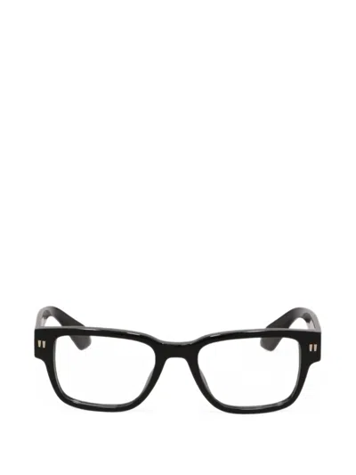 Off-white Rectangle-frame Optical Glasses In Black