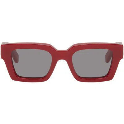 Off-white Red Virgil Sunglasses