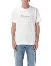 Off-white White Script Logo Front Graphic T-shirt In White