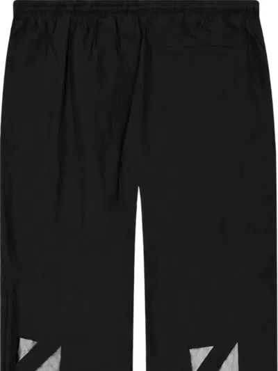 Off-white Relaxed-fit Track Pants In Black