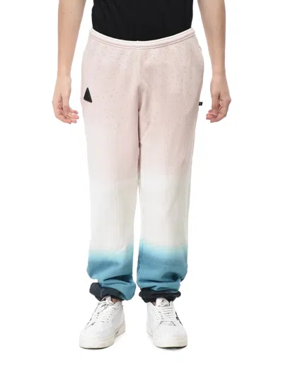 Off-white Rhinestone-embellished Degradé Track Pants In Pink