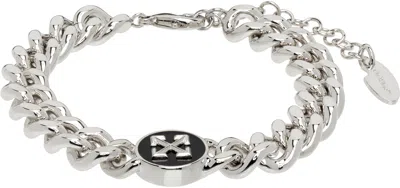 Off-white Round Arrow Bracelet In Red