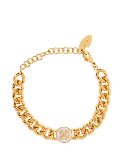 Off-white Arrow Armband In Gold