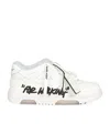 Off-white Out Of Office Graffiti-print Low-top Sneakers In White