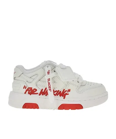 Off-white Round-toe Sneakers In Multi