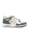 Off-white Round-toe Sneakers In Multi