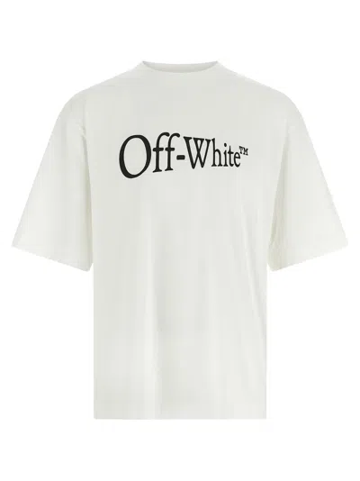 Off-white White Run Arrow T-shirt In Gray
