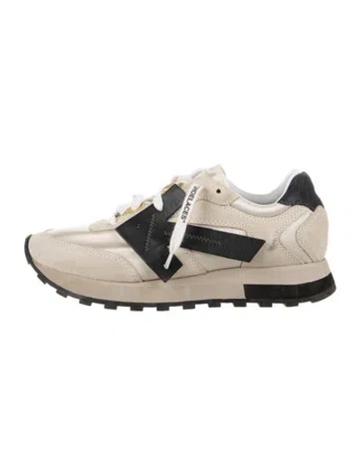 Pre-owned Off-white Running Sole Athletic Sneakers In Neutrals