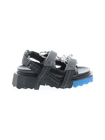 Pre-owned Off-white Sandals In Black